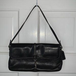 Coach Black Shoulder Strep Purse